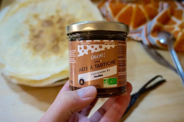 CHICHE - PÂTE À TARTICHE - Crème de lentilles VANILLE