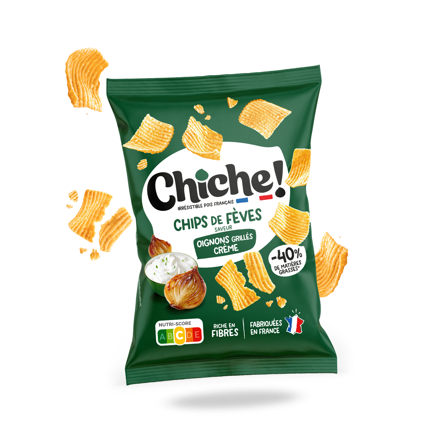 Chips de fèves
