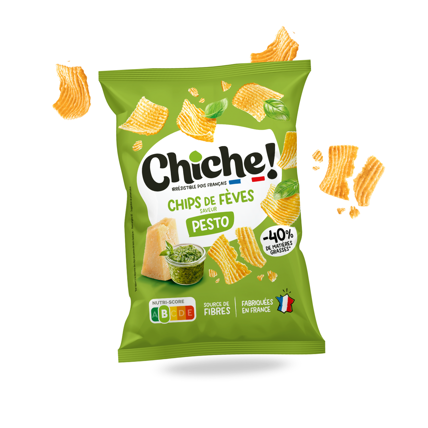 Chips de fèves