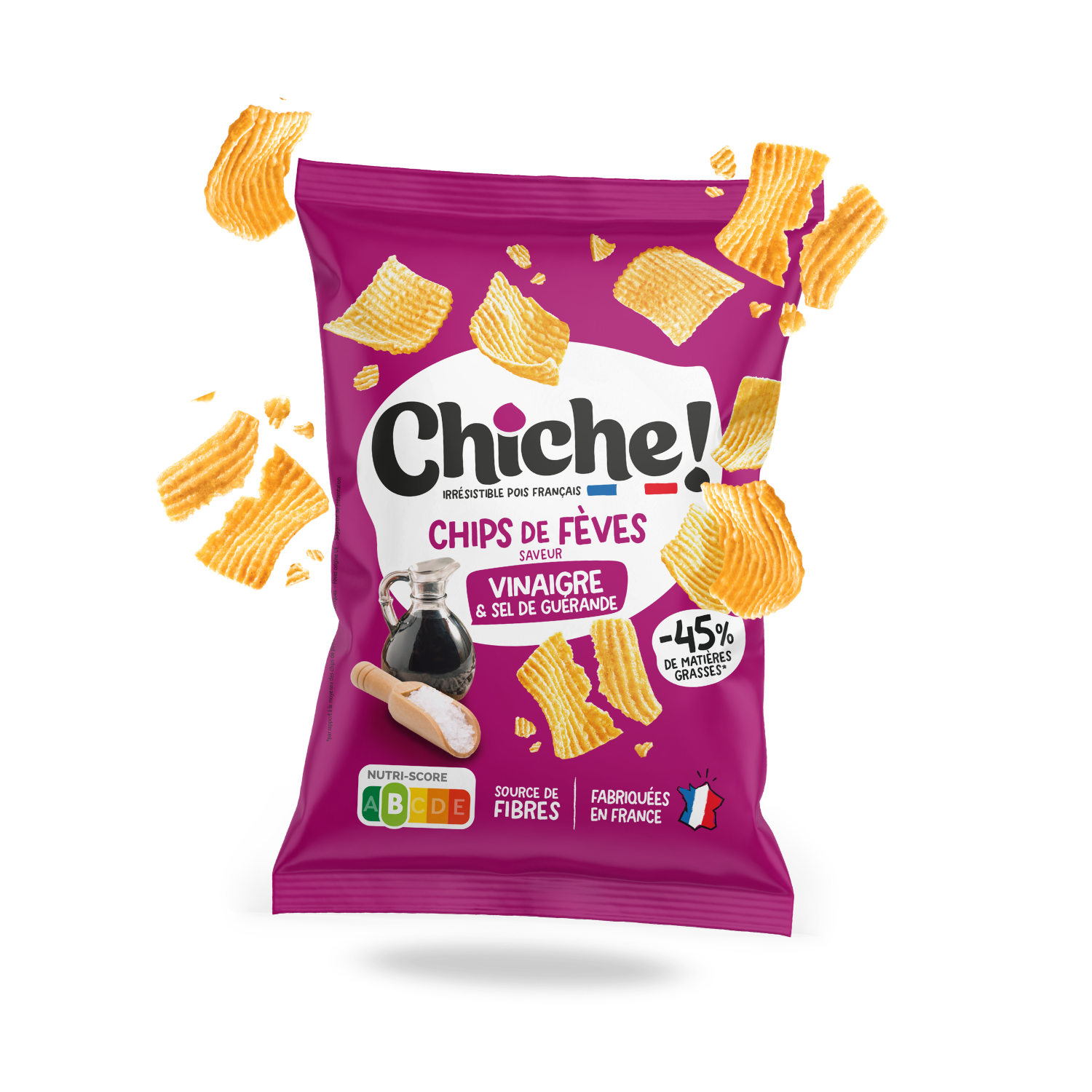 Chips de fèves